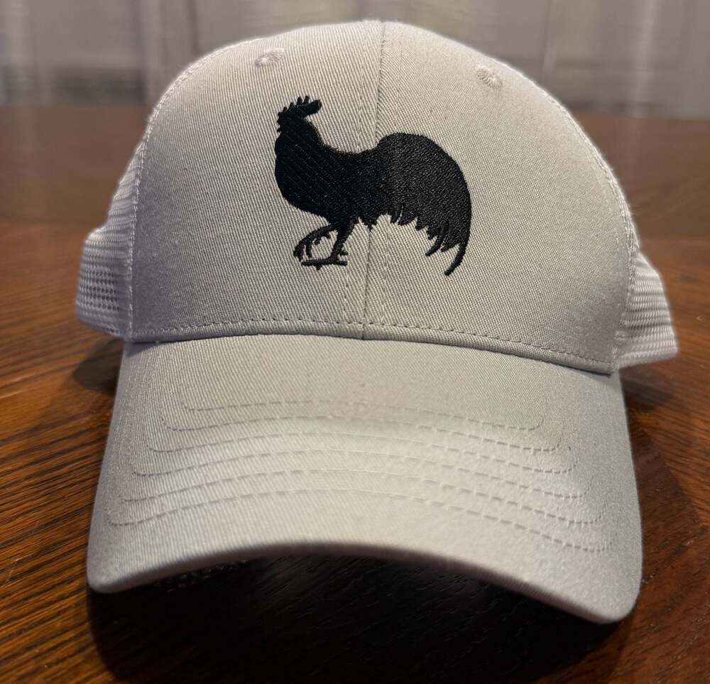 Emerson Street Clothing Co. Village Bakery Rooster Trucker Hat Sample